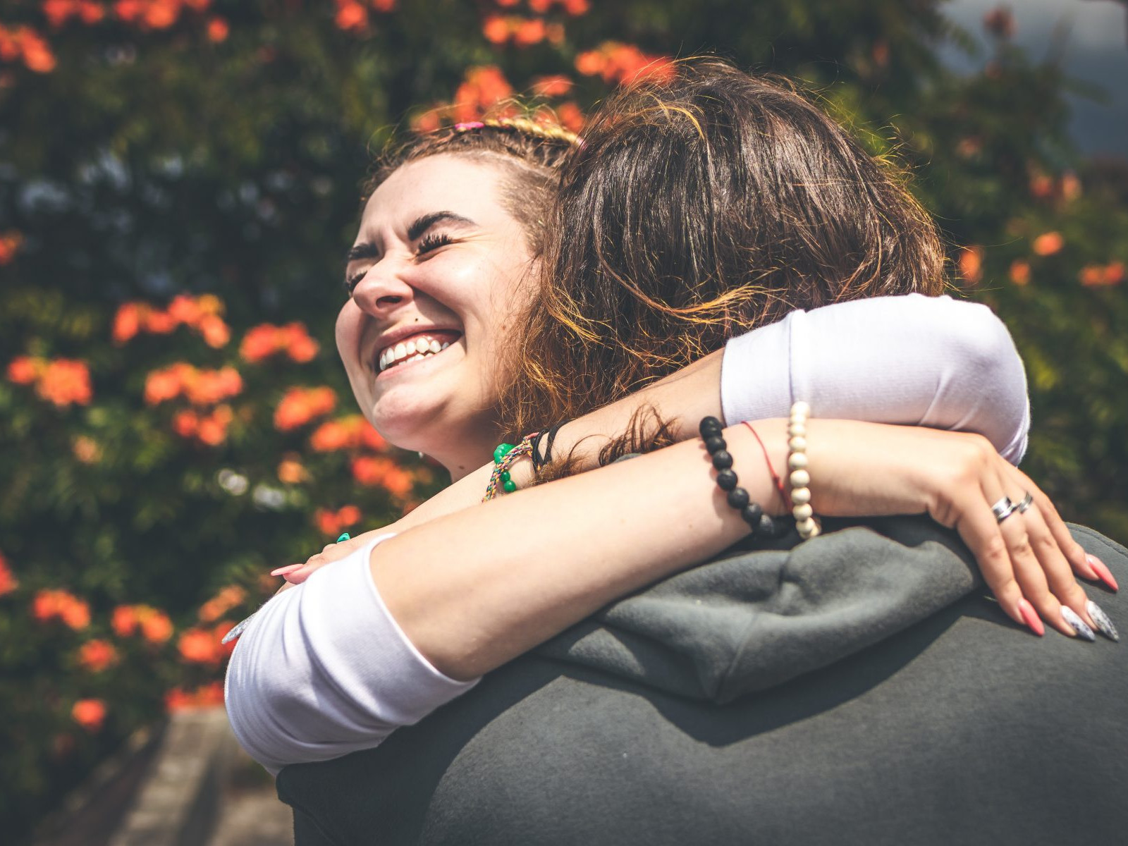 hug, women, Lume