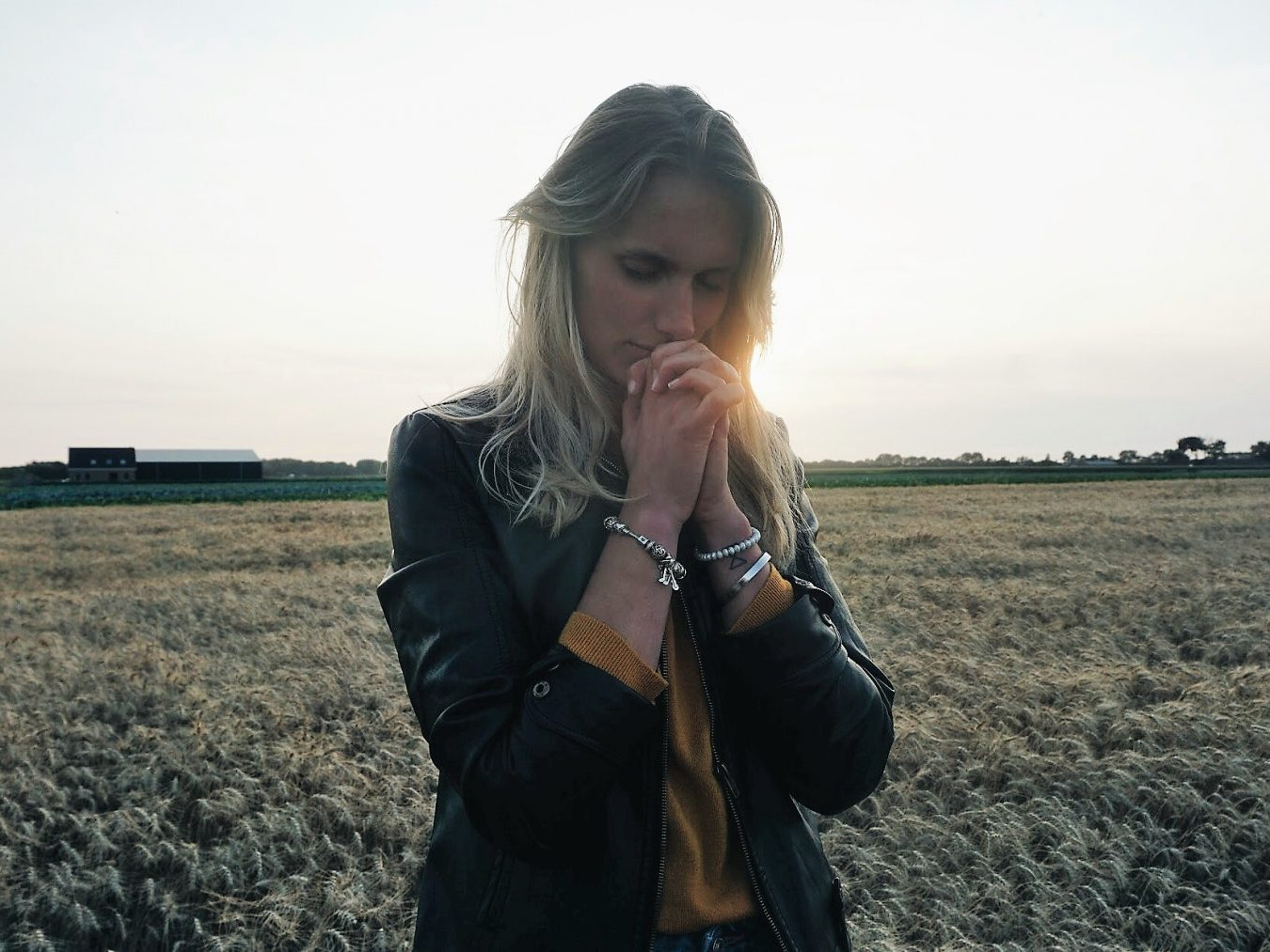lume, licht, vrouw, gebed, bidden