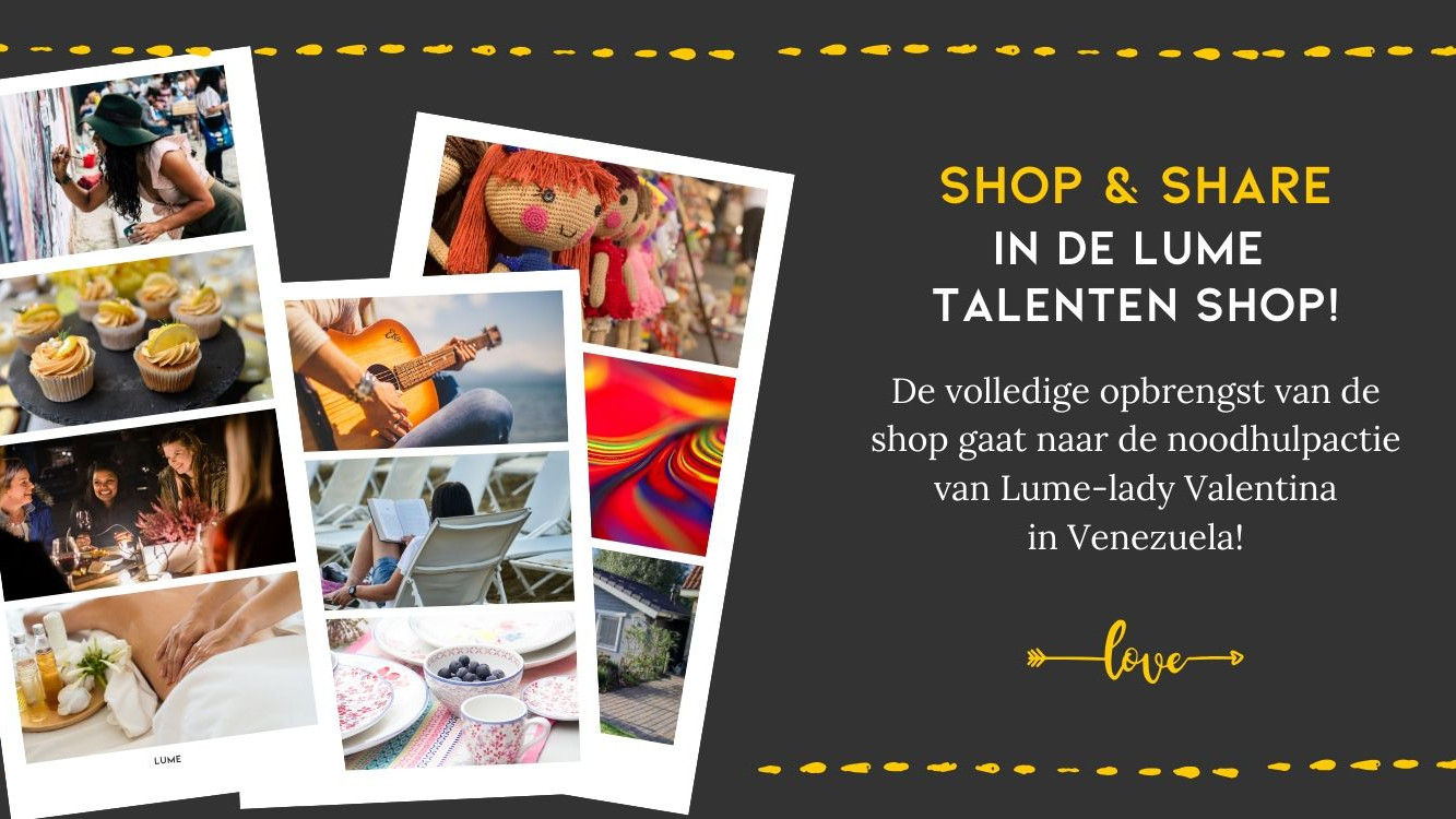shop, share, lume, talentenshop, aanbod