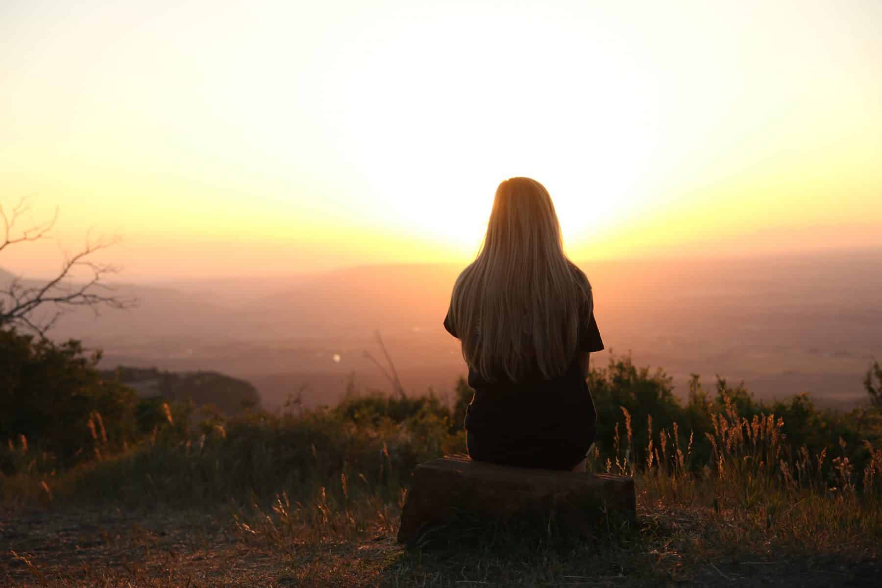 Woman, Lume, Sunset, zonnetje