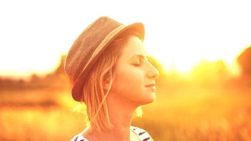 zon, licht, vrouw, lume stille tijd