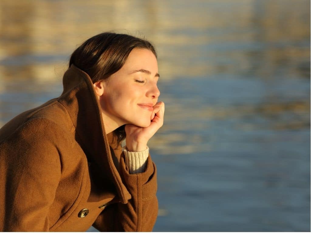 winter, zon, vrouw, bruin, god komt tevoorschijn, god, tevoorschijn