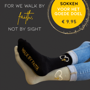Sokken van Lume (duo-pack): Walk by faith!