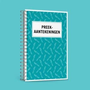 Notitieboekje: preekaantekeningen